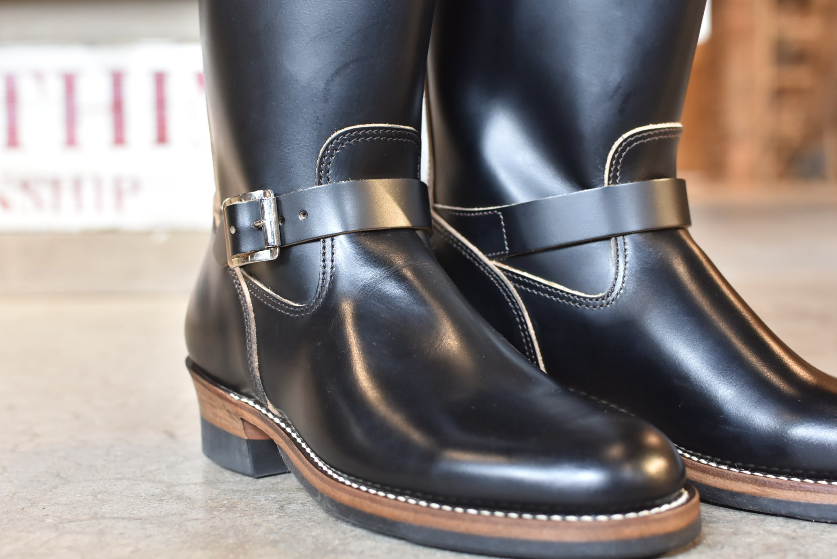 TROPHY CLOTHING / ARROW ENGINEER BOOTS.: CANVAS CLOTHING