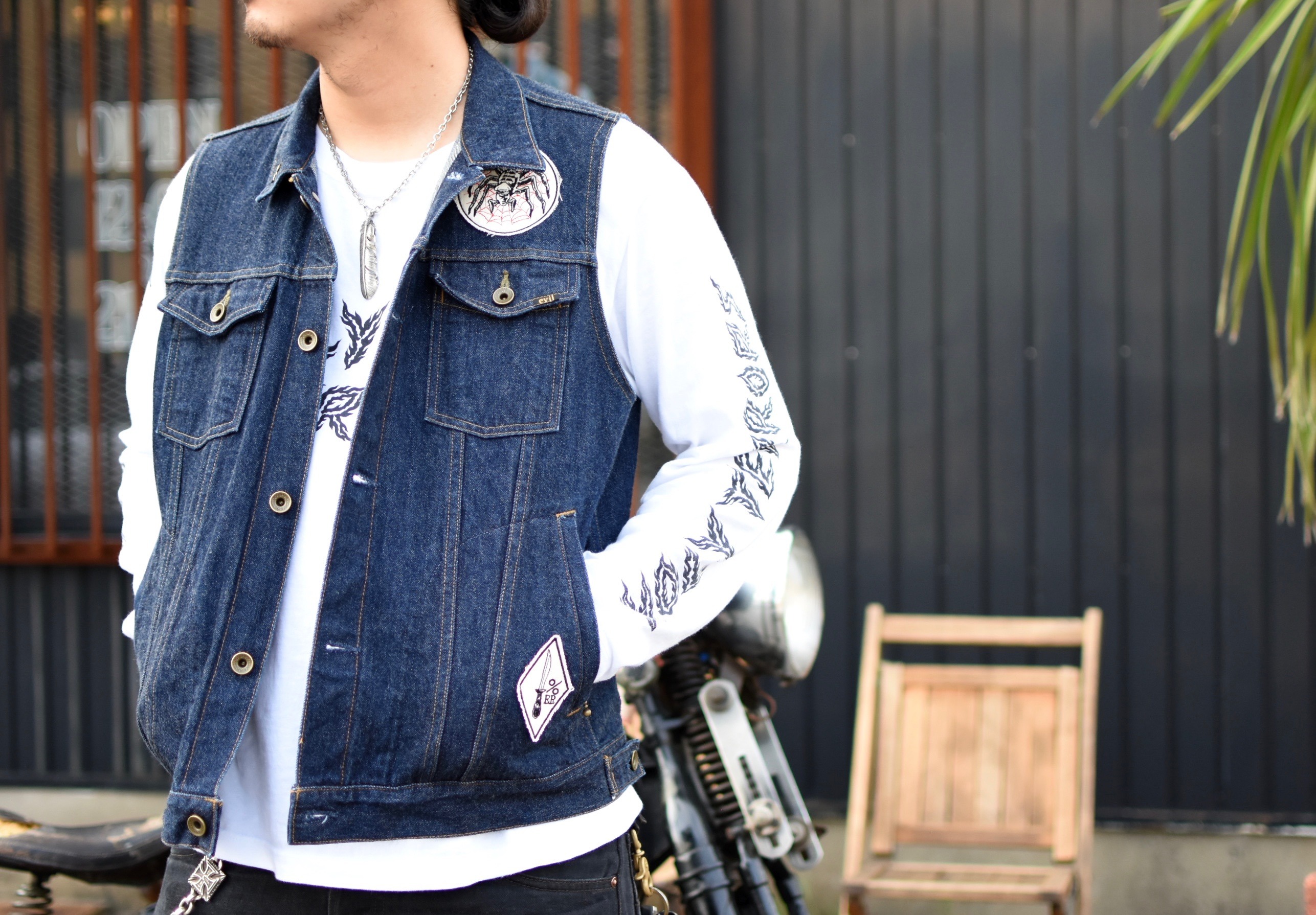 EVILACT FACTORY Utility Vest☆イーヴルアクト - 通販 - www