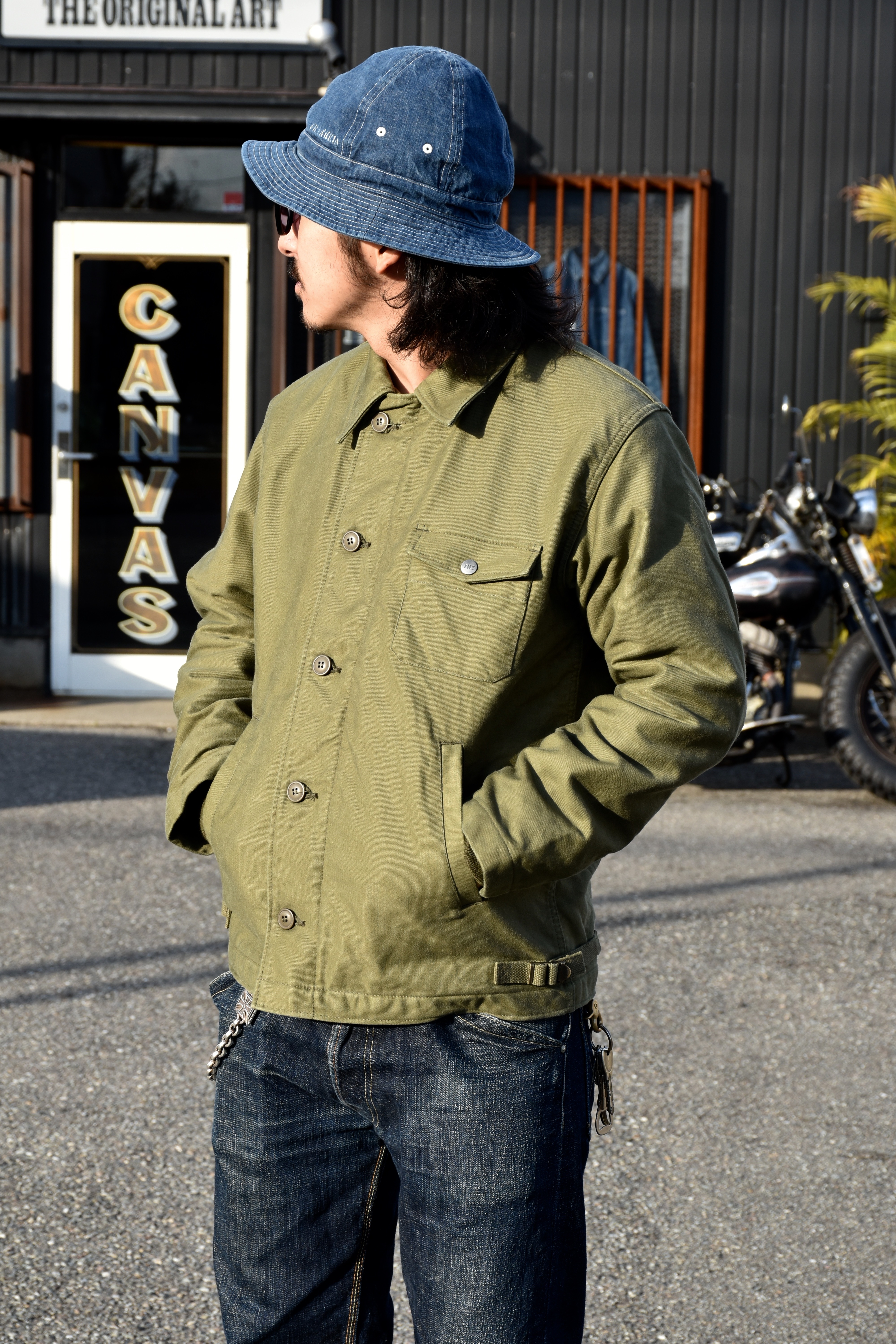 The Highest End - A-2 DECK JACKET 1964s!!!: CANVAS CLOTHING 