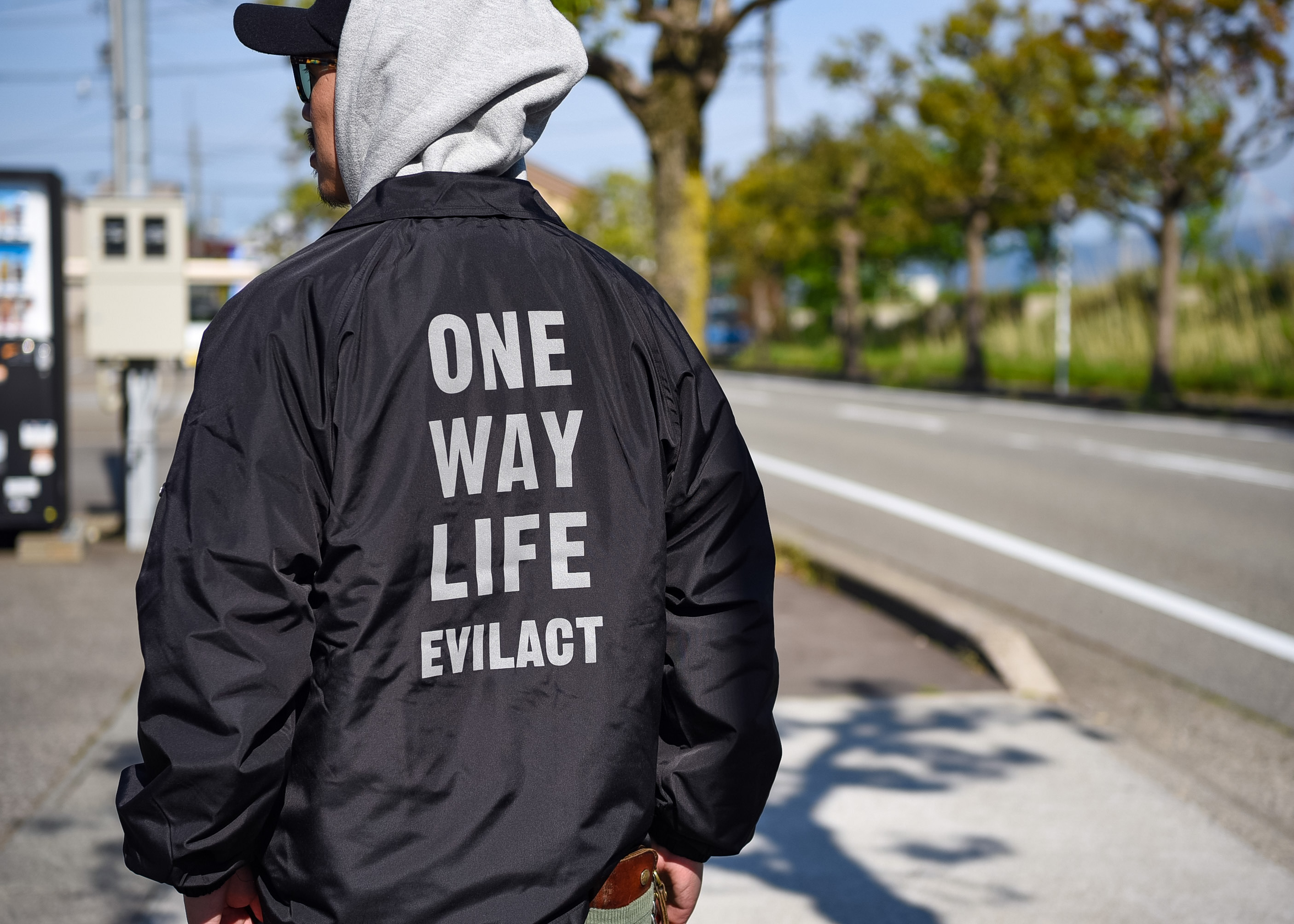 EVILACT / Reflective O.W.L. Coach jacket.: CANVAS CLOTHING STORE BLOG