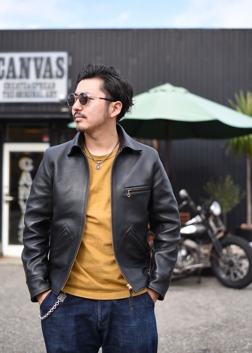 ジャケット・アウター Trophy Clothing Humming Bird Jacket Trophy Clothing Humming Bird Horsehide Jacket Black