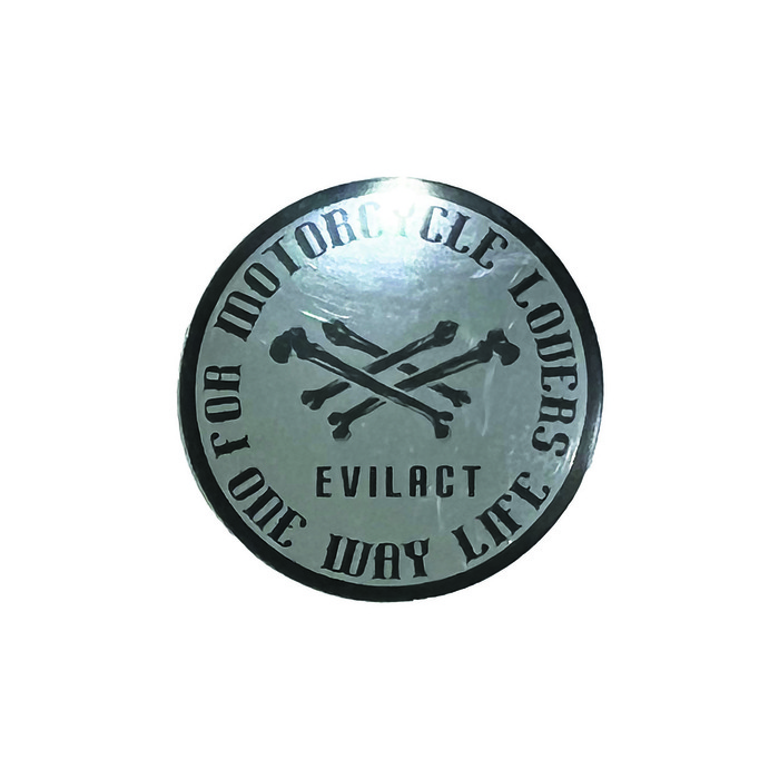 EVILACT Double Cross Bone Round Sticker S-1.jpg