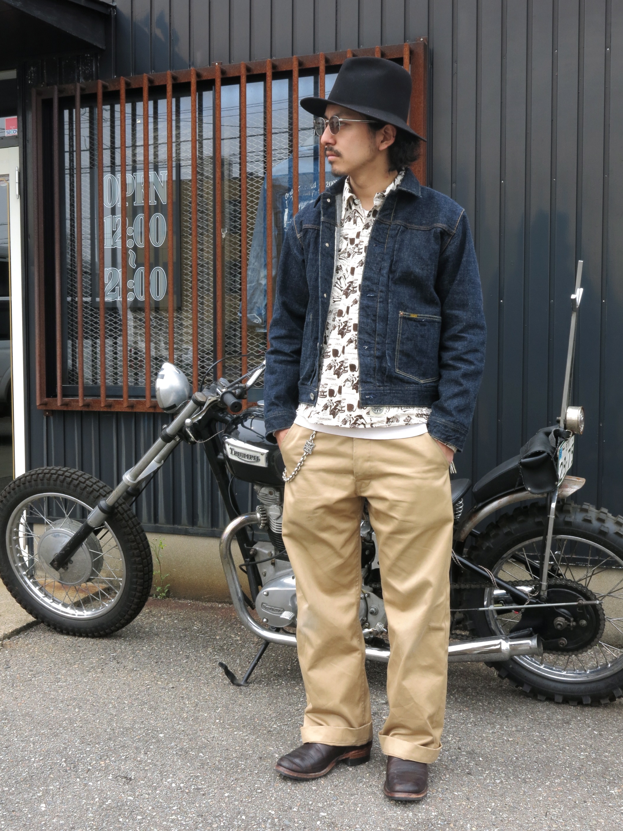 NEW トロフィークロージング2605 Dirt Denim Jacket ◇サイズ36