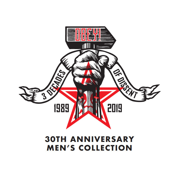 Obey Obey 30 Year Anniversary Collection Canvas Blog