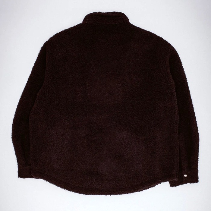 ONLINE STORE2025_FA_Fall_GraphicDetail_CutAndSew_PileFleeceOvershirt_Black_Back.jpg