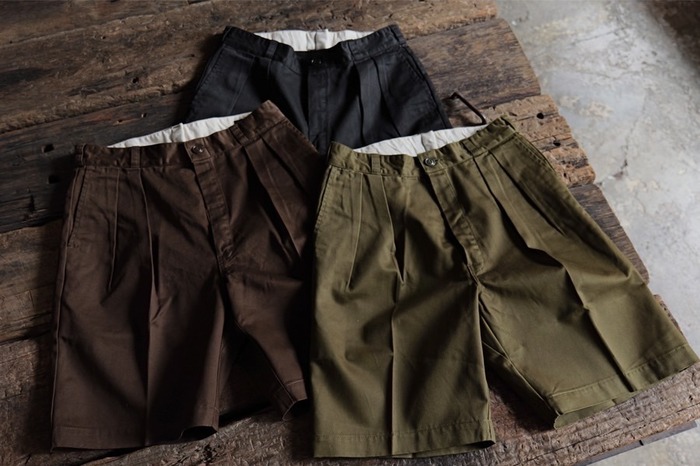 Trophy Clothing 2プリーツショーツ 2 Pleats Shorts: TROPHY KANAZAWA NEWS
