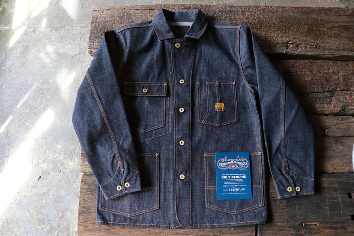 TROPHY CLOTHING 15周年DIRT DENIM COVERALL 2604 15th Dirt Denim Coverall: TROPHY KANAZAWA NEWS
