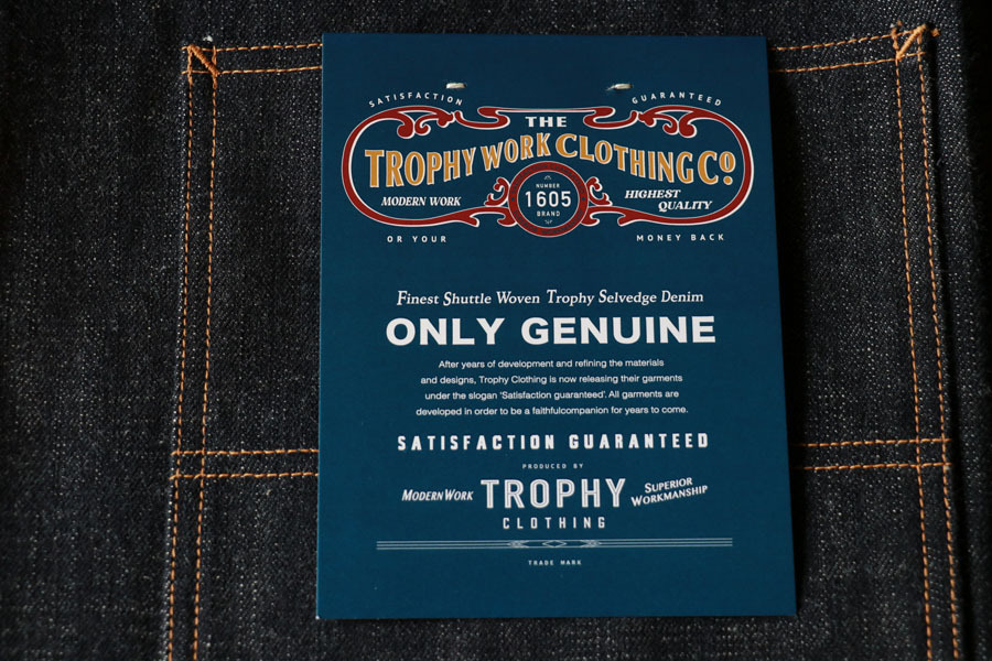 2604 15th Dirt Denim Coverall: TROPHY KANAZAWA NEWS